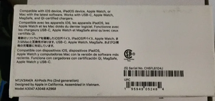 New Apple AirPods Pro (2nd generation) image indicator(4)