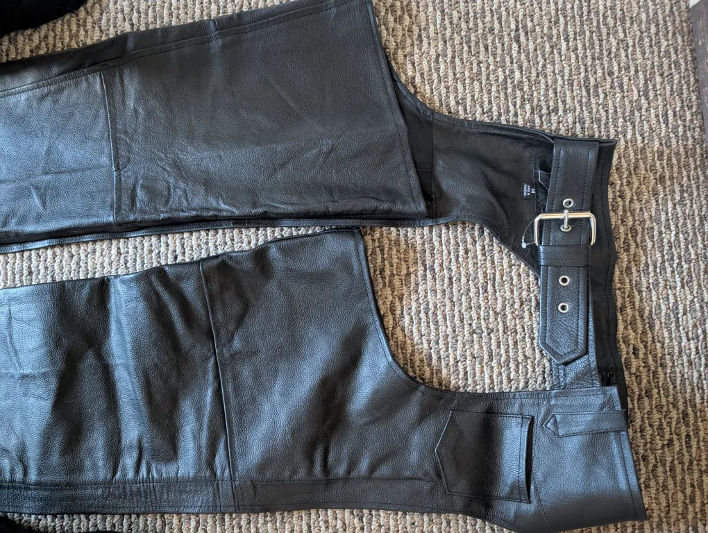 Momas  Leather's  Leather Chaps - Size M thumbnail