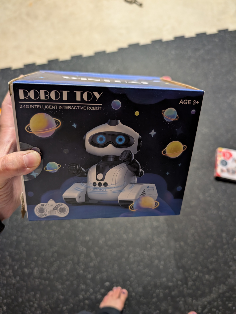 New Interactive RC Robot Toy, Ages 3+