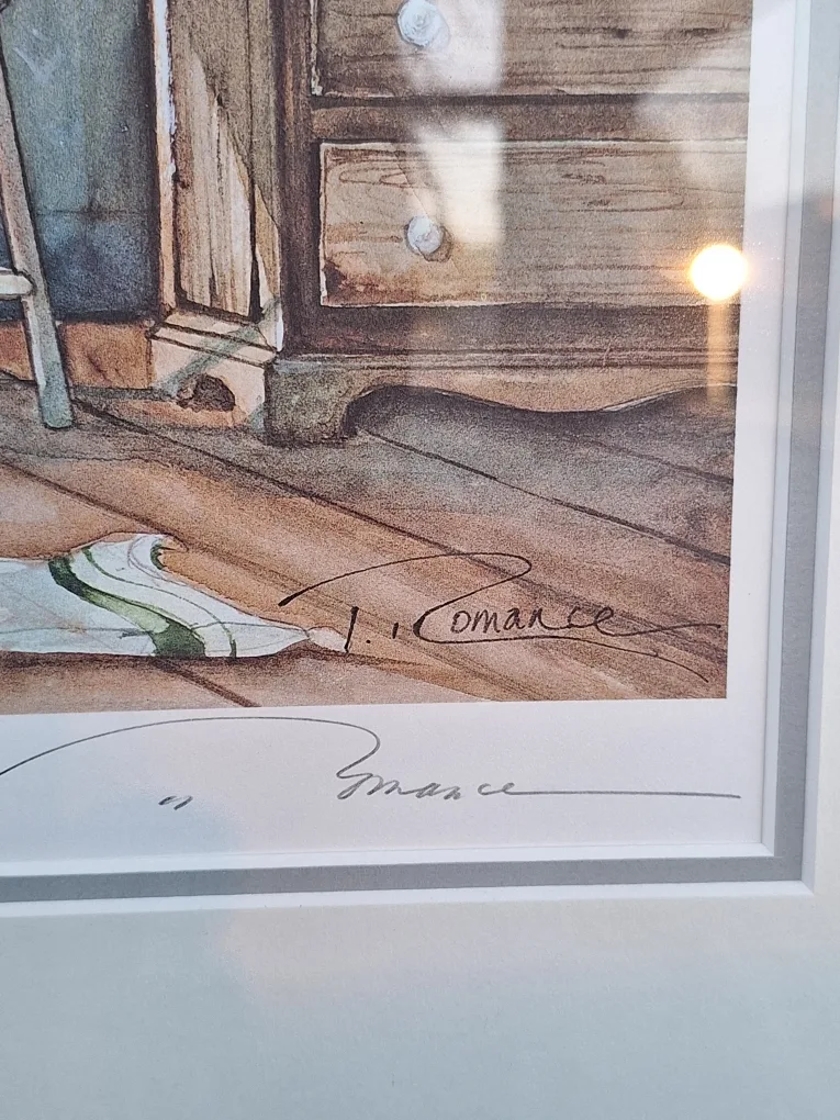 Trisha Romance Limited Edition Signed/Numbered Lithograph Print image indicator(4)