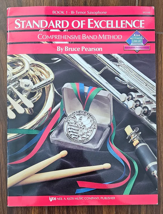 Tenor Saxophone - Standard of Excellence Book 1 thumbnail
