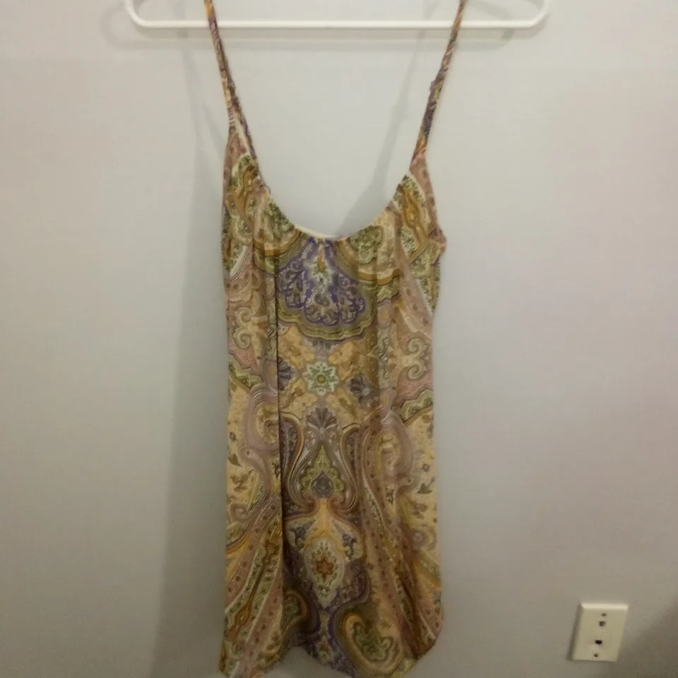 Paisley Print Slip Dress thumbnail