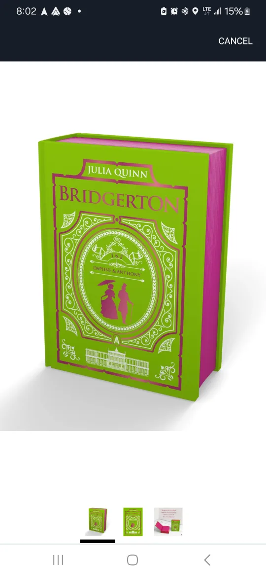 Bridgerton: Daphne & Anthony by Julia Quinn thumbnail