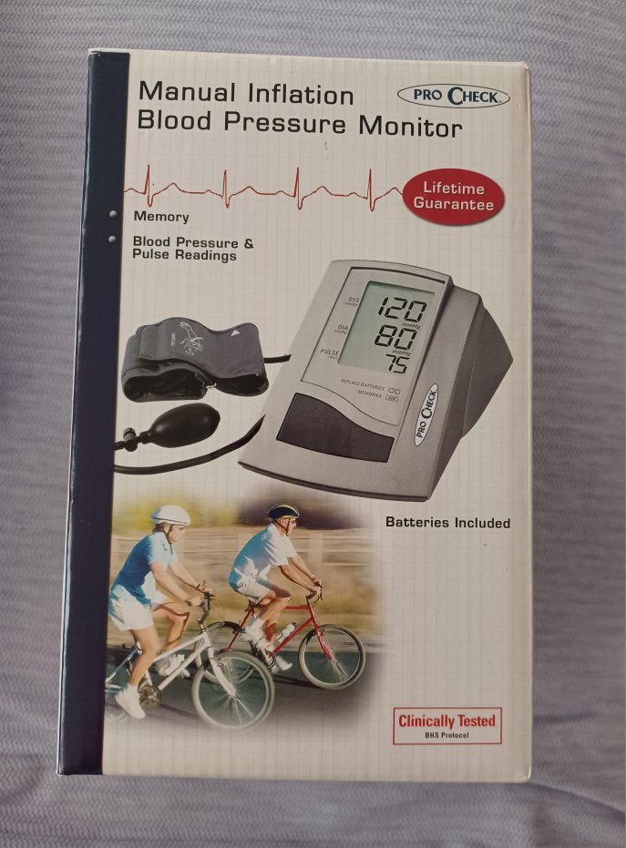 New Pro Check Blood Pressure Monitor