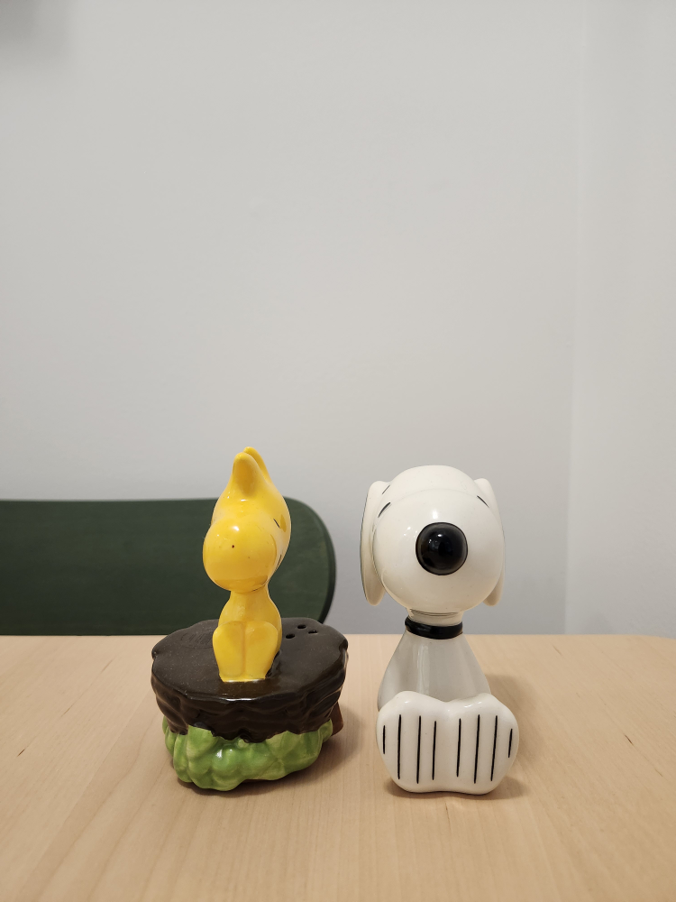 Snoopy & Woodstock Salt and Pepper Shakers - photo 2