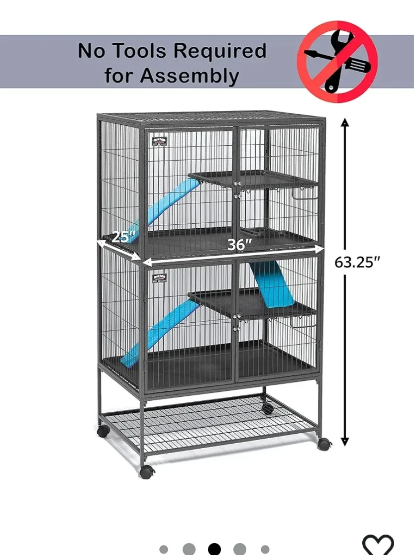 Multi-Level Ferret Cage - 63.25" Height thumbnail