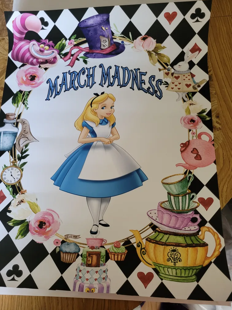 Alice in Wonderland Homemade Poster🇨🇦 thumbnail
