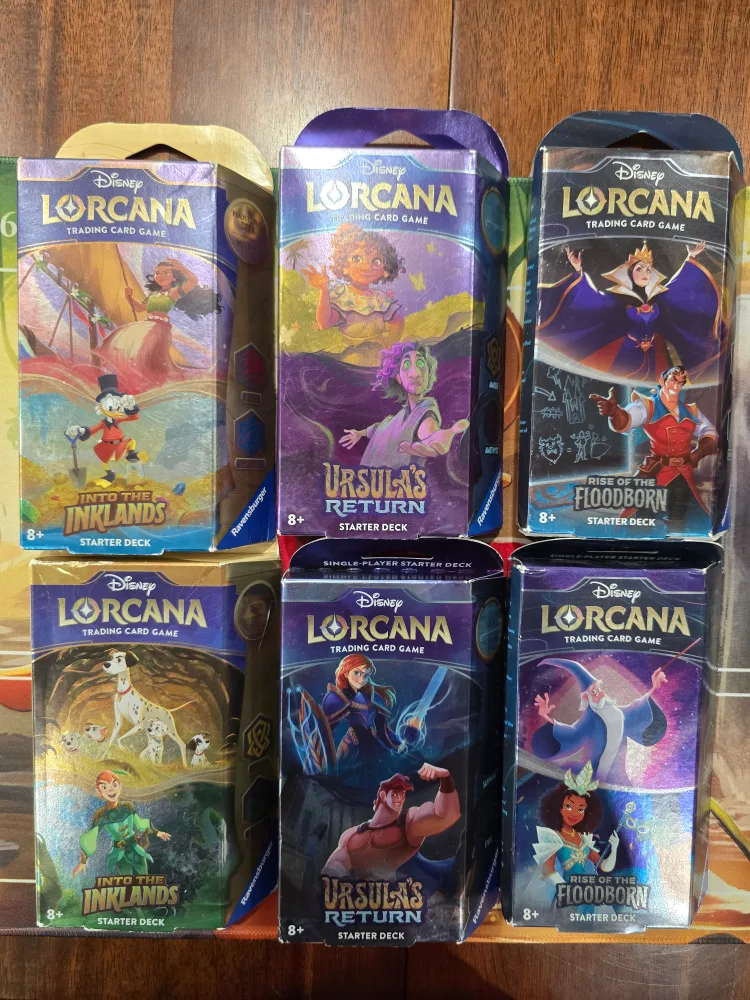 Disney Lorcana Trading Card Game Starter Decks thumbnail