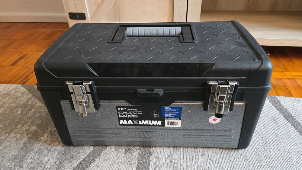 Maximum 20" Steel/Plastic Tool Box with Tools thumbnail