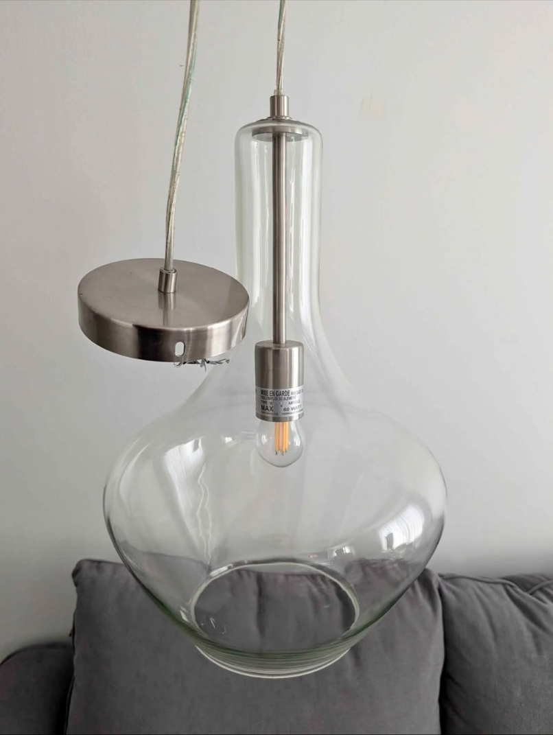 Glass Pendant Light