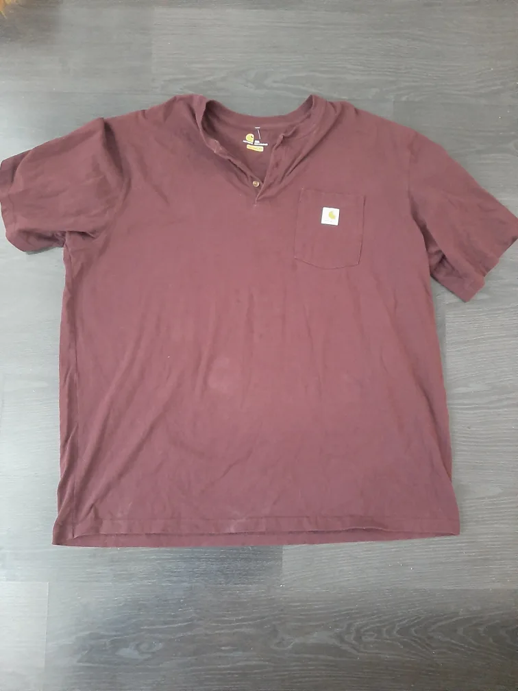 Carhartt Original Fit Henley Shirt 3XL thumbnail