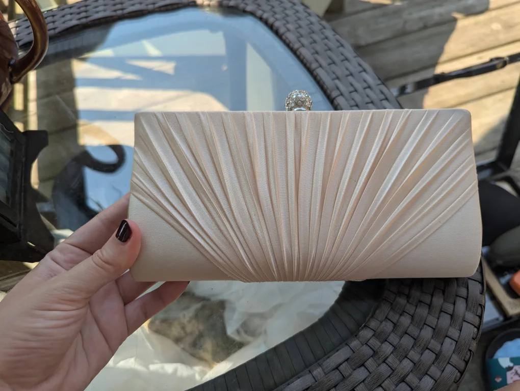 Charlie RSVP Evening Clutch - Champagne image indicator(2)