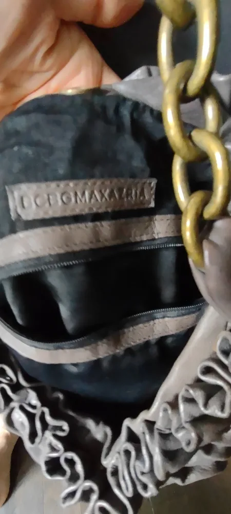 BCBGMAXAZRIA sofe  cowhide Hobo Bag image indicator(5)