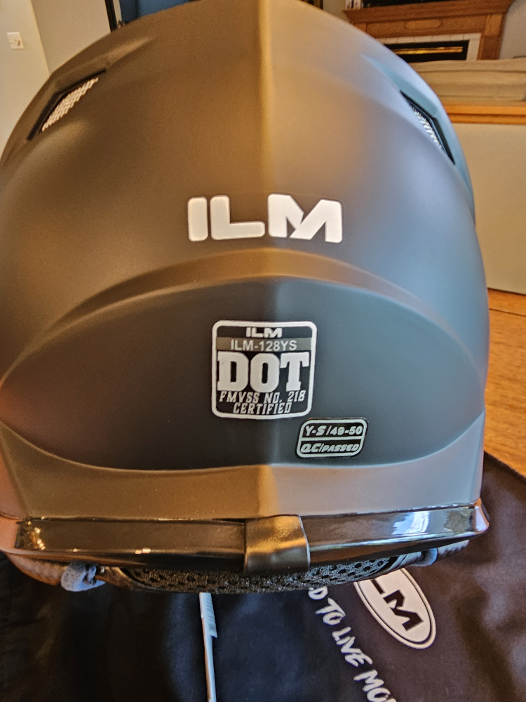 ILM Youth Dirt Bike Helmet - Size Y-S/49-50 - photo 2