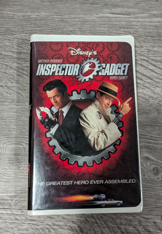 Disney's Inspector Gadget VHS Tape Movie thumbnail