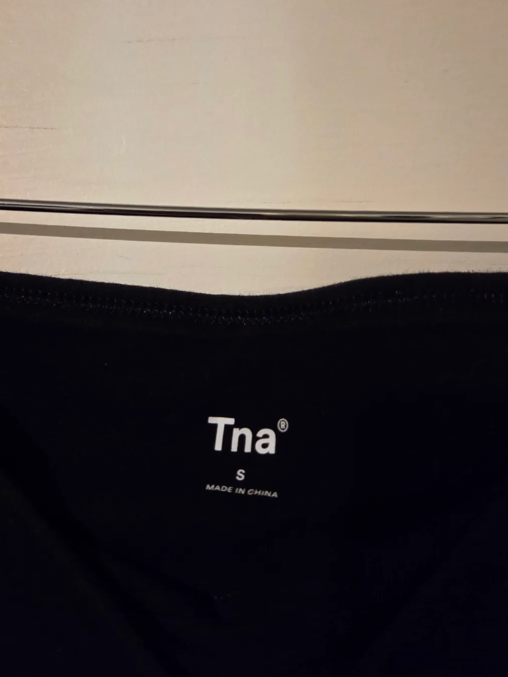 Aritzia TNA Butter Cheeky High-Rise 9" Black Bike Shorts Size S image indicator(3)