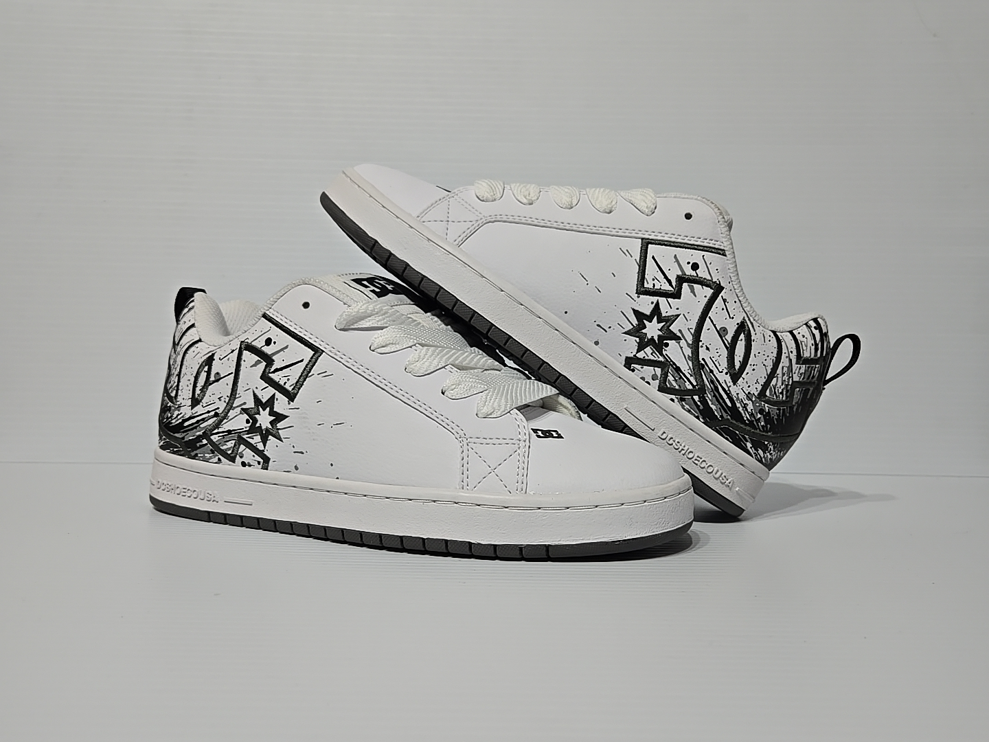 New DC Shoes Court Graffik White/Black