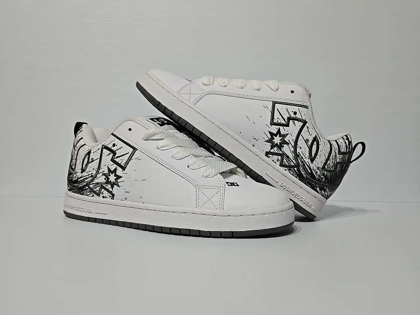 New DC Shoes Court Graffik White/Black thumbnail