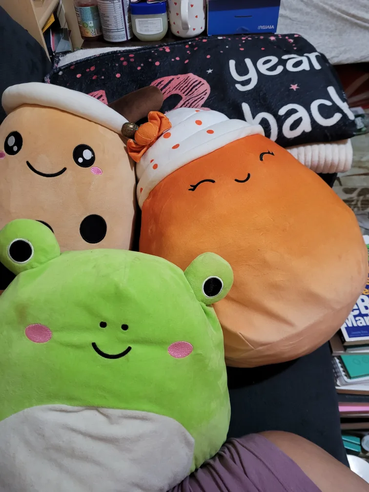 Squishmallow/Non-Brand Plush Toys- Lot of 3 thumbnail
