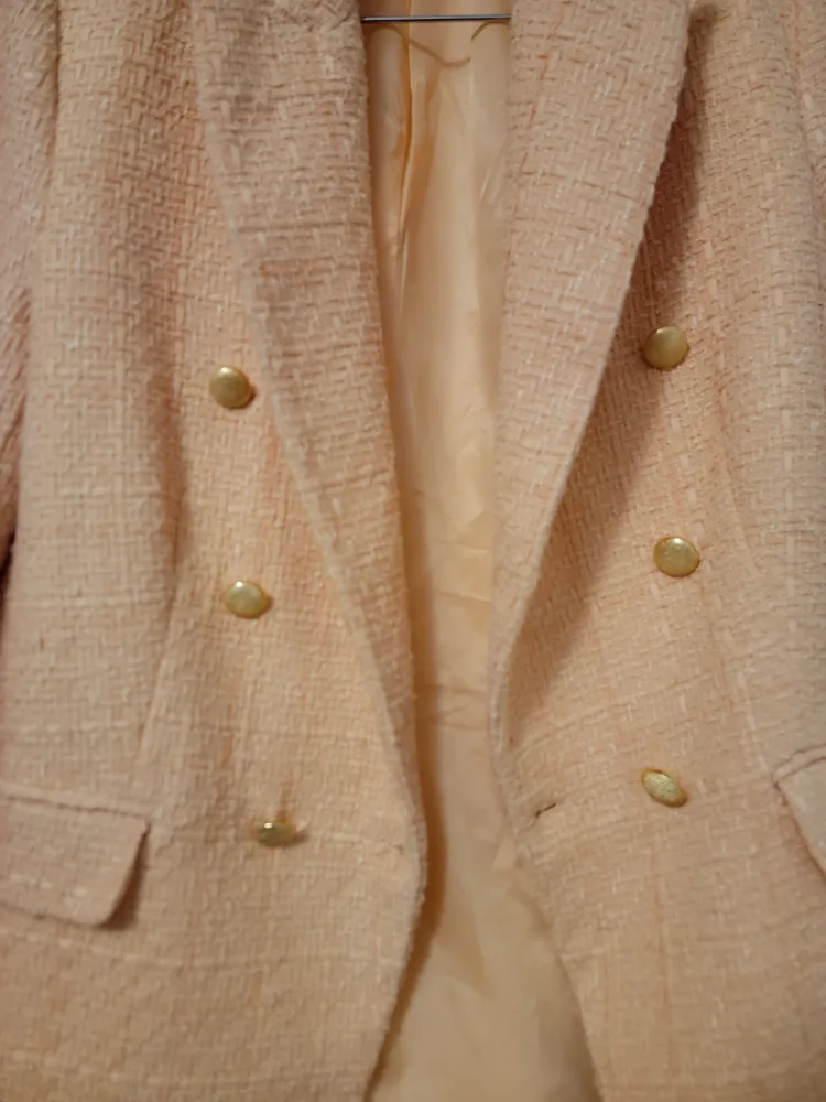 Jason Wu Peach Blazer - Size M image indicator(4)