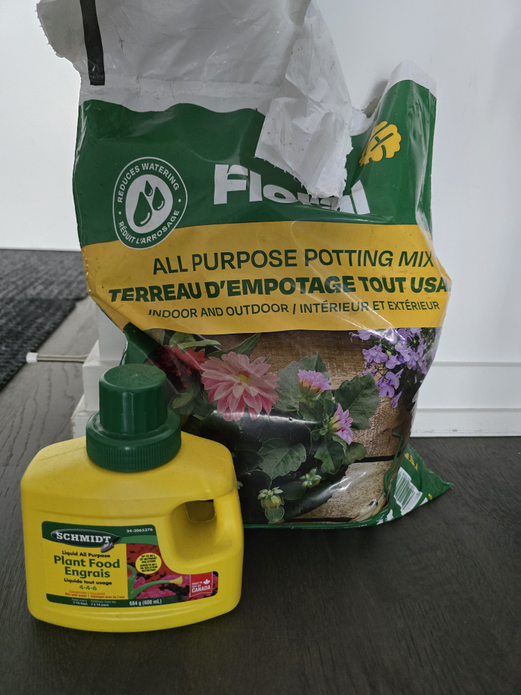 Florel All Purpose Potting Mix & Schmidt Plant Food
