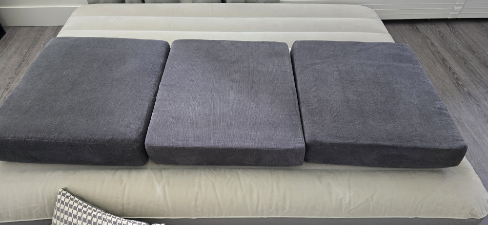 Grey Couch and Pillows - photo 2