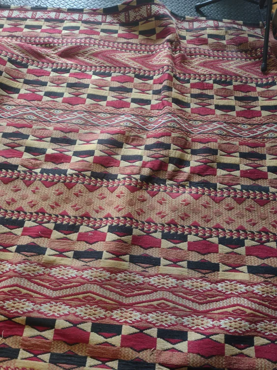 Patterned Area Rug Egyptian thumbnail