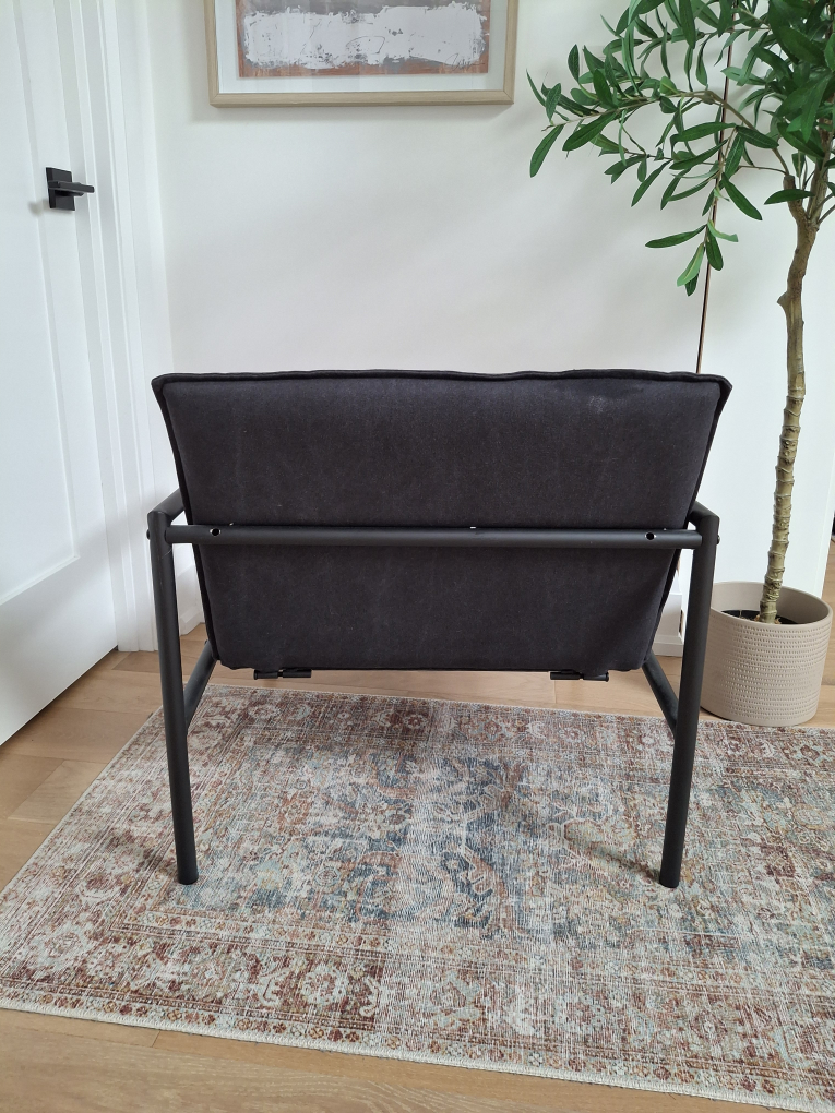 Modern Black Armchair - photo 3