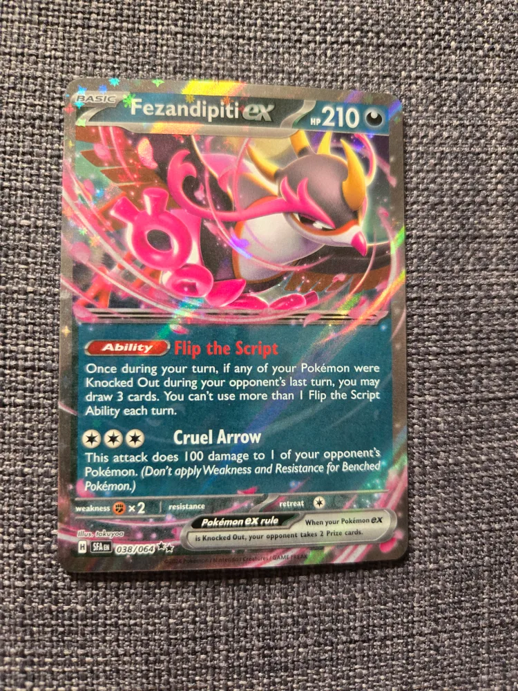 Fezandipiti ex Pokemon Card thumbnail