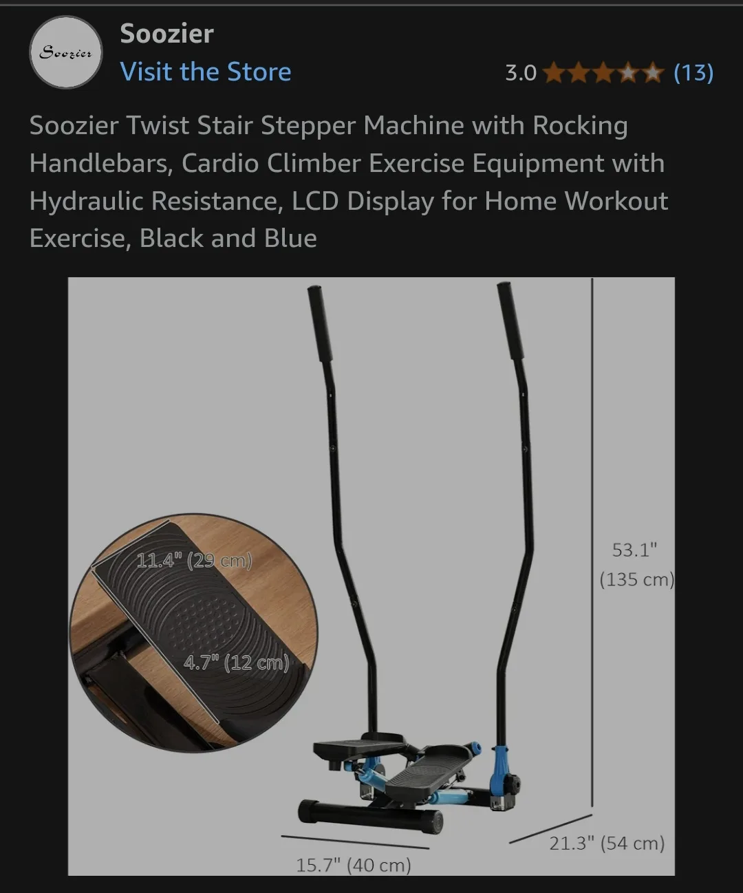 Soozier Twist Stair Stepper thumbnail