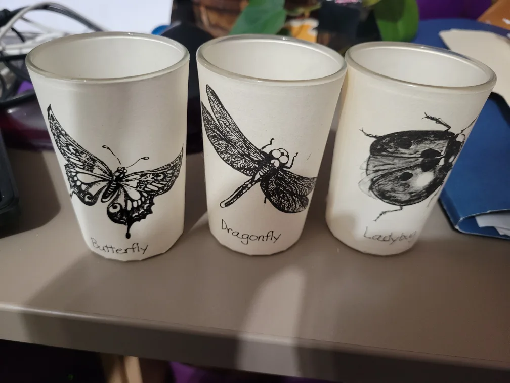 Set of 3 Decorative Votive Candle Holders🇨🇦 thumbnail