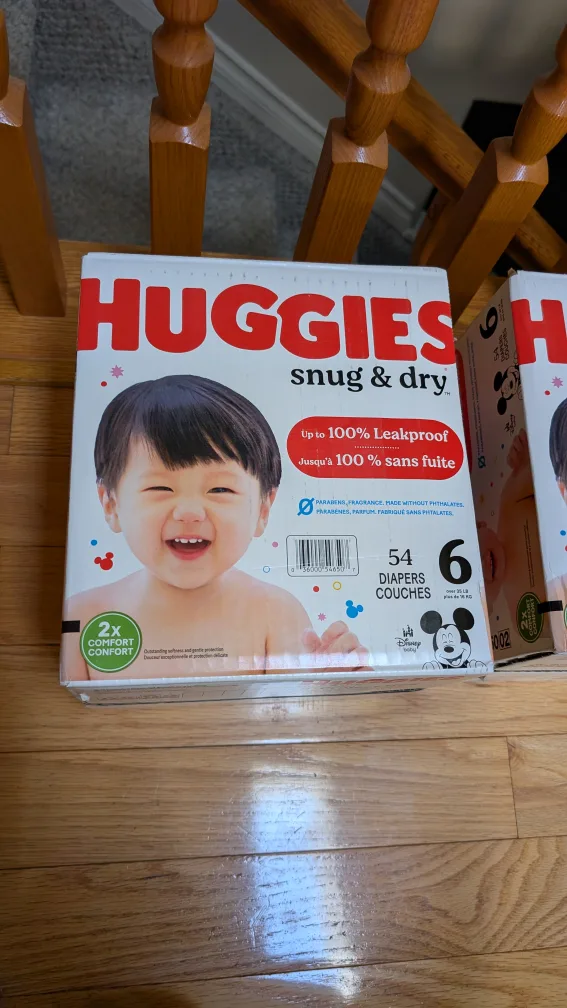 Huggies Snug & Dry Size 6 Diapers - 54 Count thumbnail