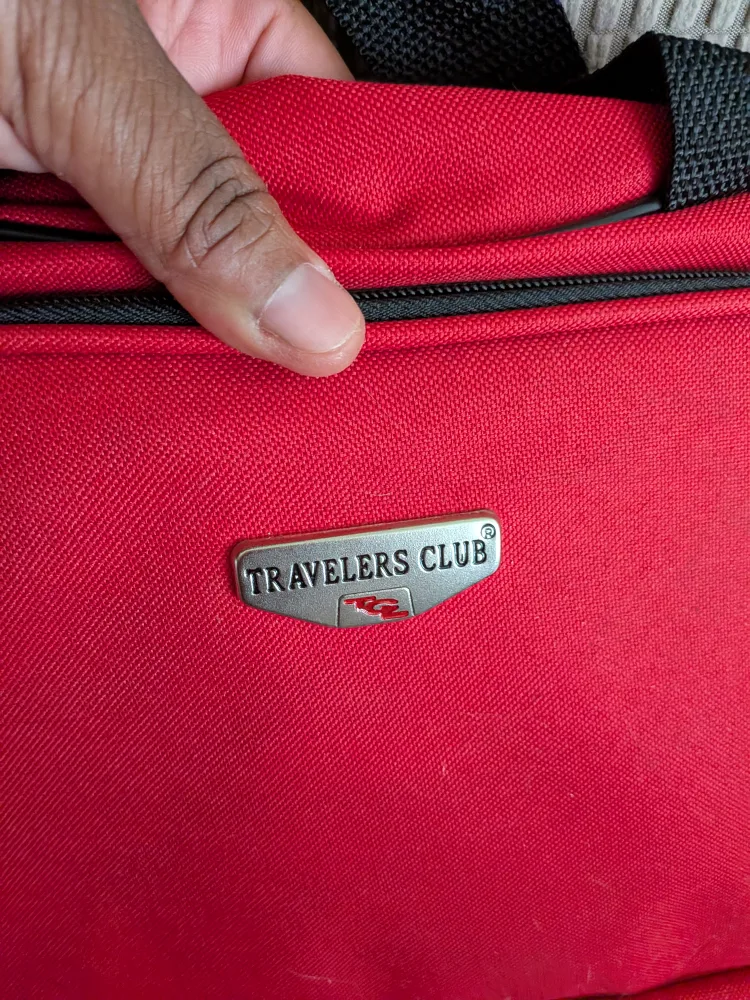 Travelers Club Red Carry-on Bag image indicator(2)