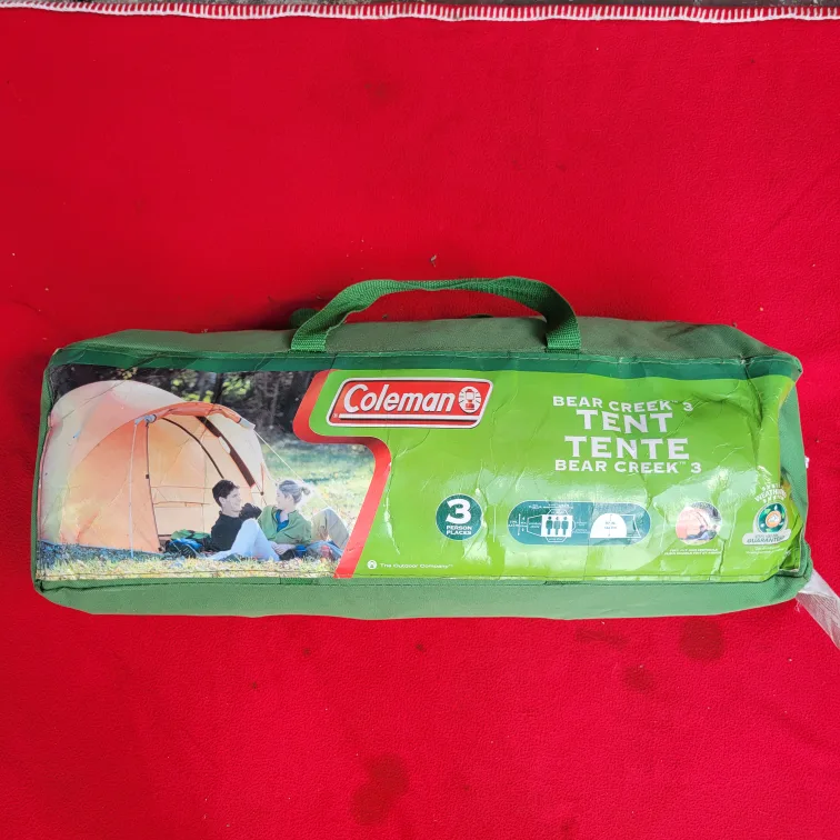 Coleman Bear Creek 3 Tent - Green thumbnail