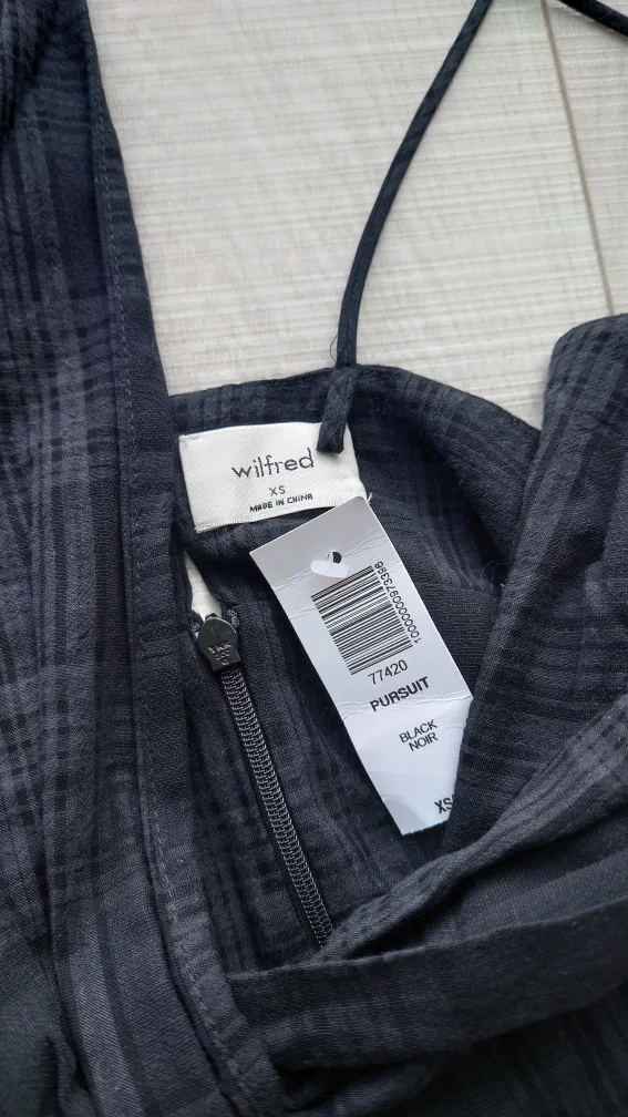 Wilfred Pursuit Black Noir Dress - Size XS image indicator(3)