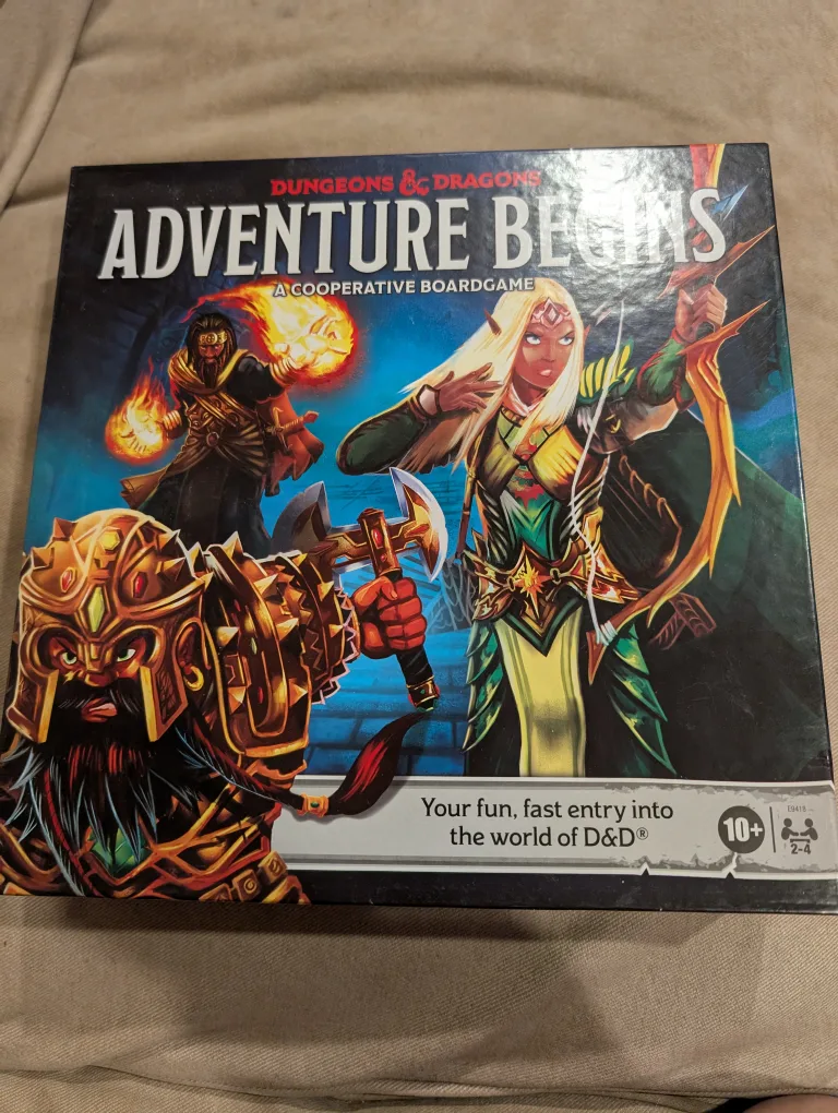 Dungeons & Dragons Adventure Begins Board Game thumbnail