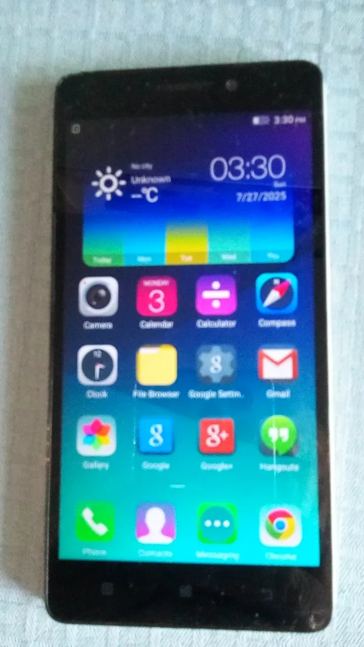 Smartphone LENOVO image indicator(6)