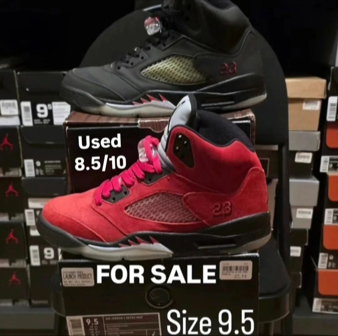 Air Jordan 5 Raging Bull Pack size 9.5 thumbnail
