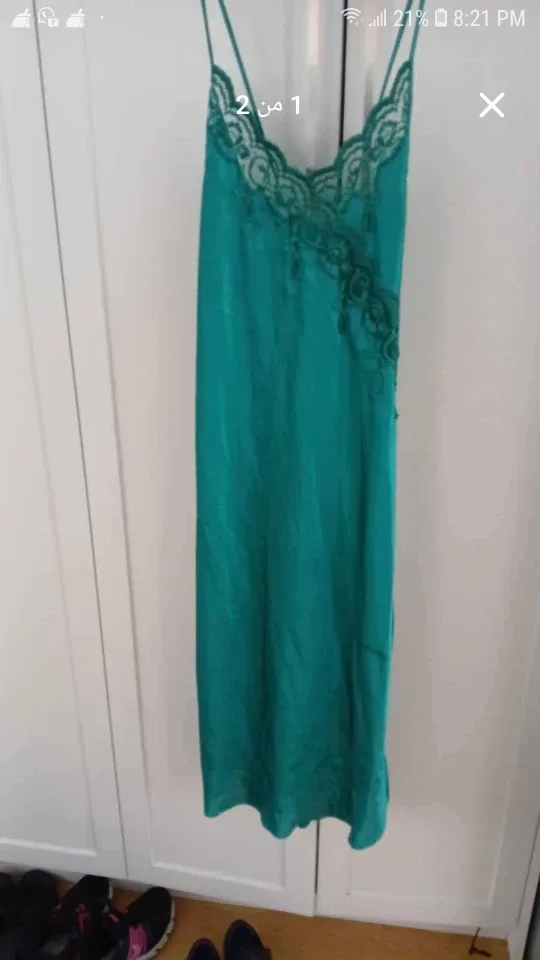 Green Lingerie Dress thumbnail