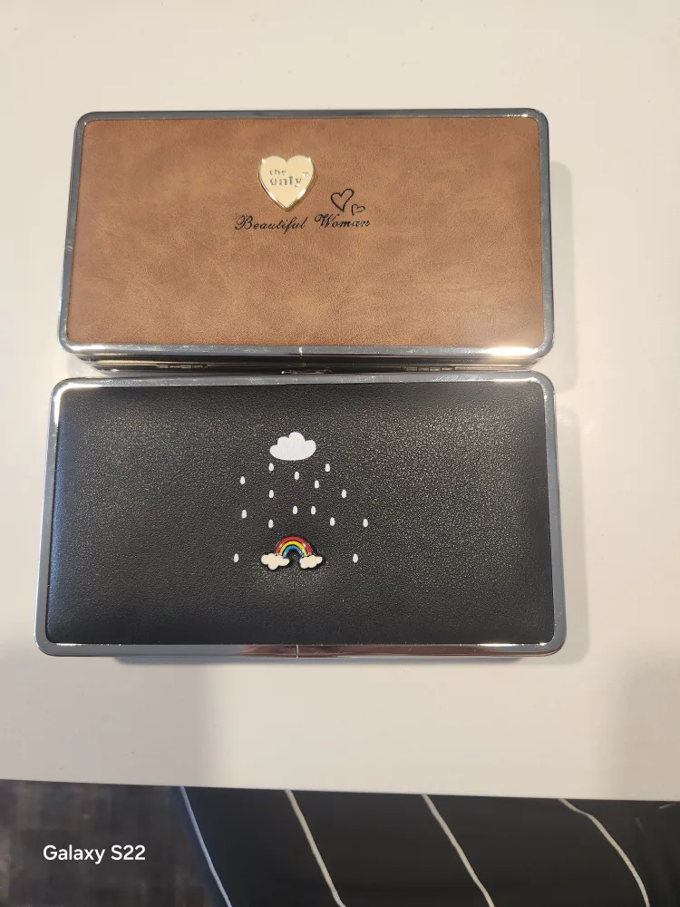 Two Wallets - Black and Brown thumbnail