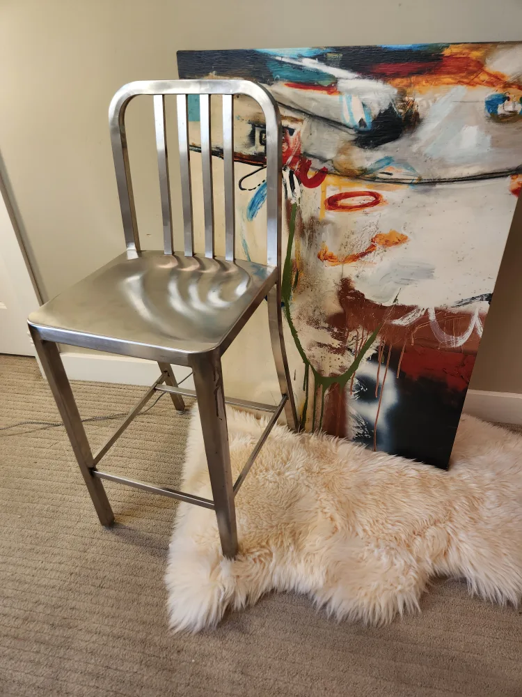 Metal Bar Stool thumbnail