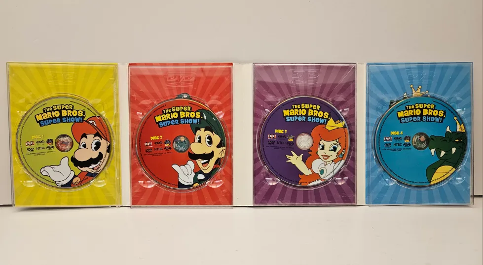 The Super mario bros Super show DVD image indicator(3)