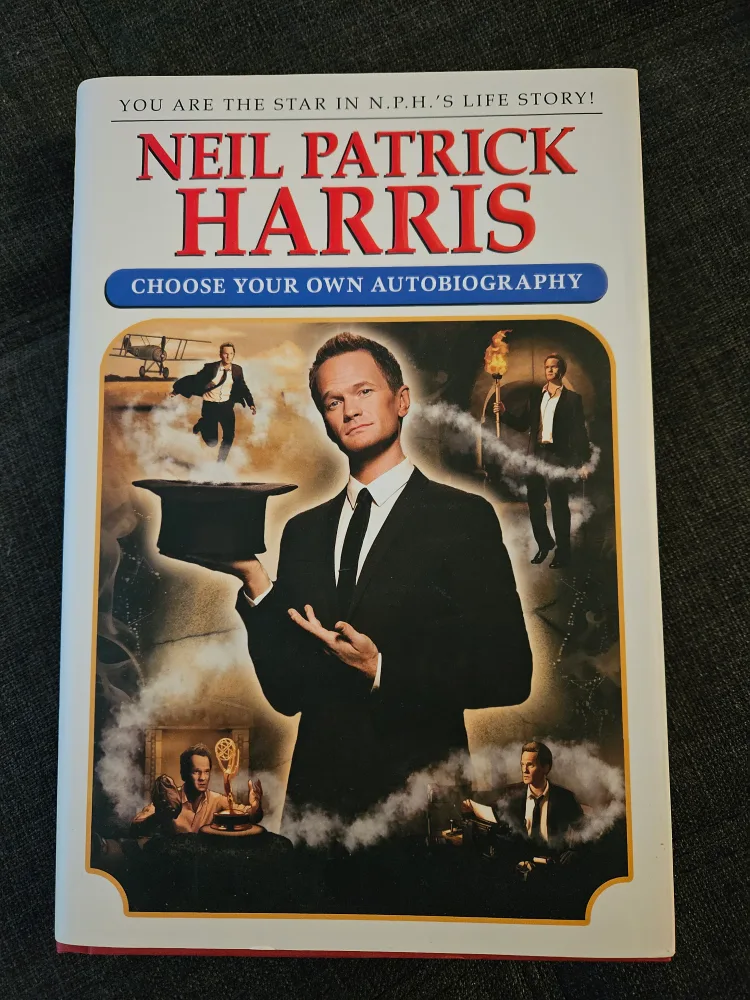 🇨🇦 Neil Patrick Harris: Choose Own Autobiography Hardcover MINT thumbnail
