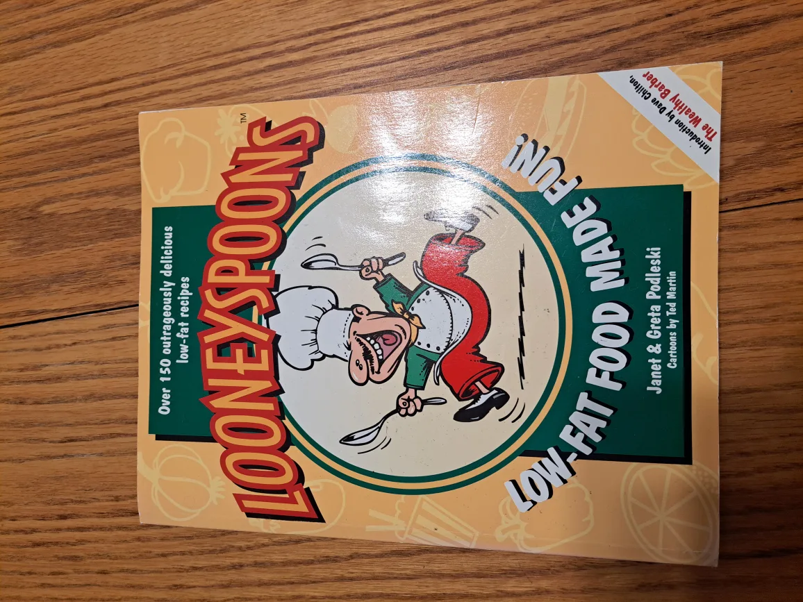 Looneyspoons Cookbook by Janet & Greta Podleski thumbnail