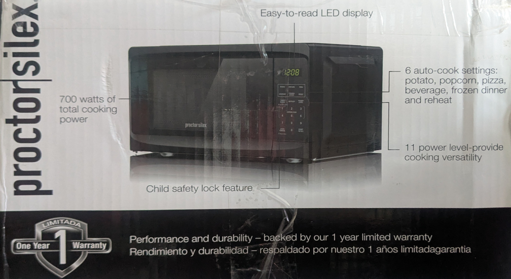 Microwave - 1100W - photo 2