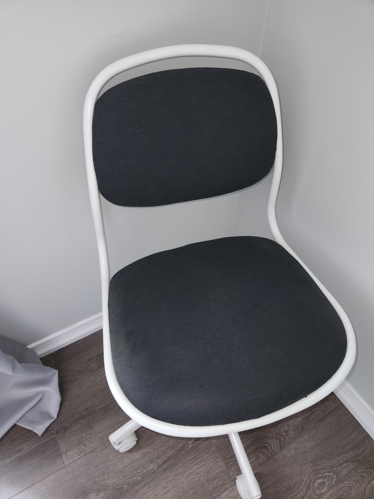 Ikea Renberget Office Chair - White/Black