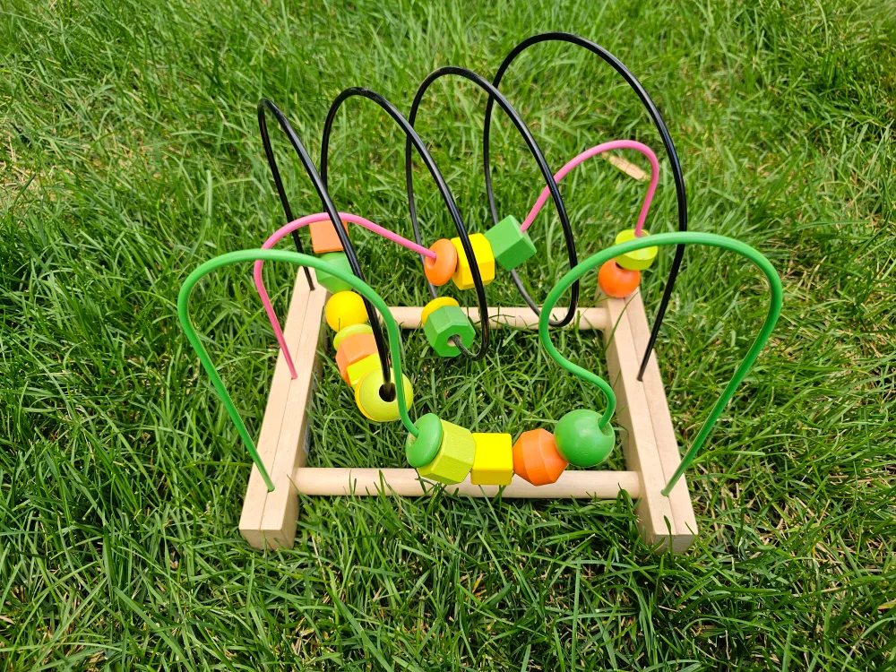 Ikea Wooden Bead Maze Toy thumbnail