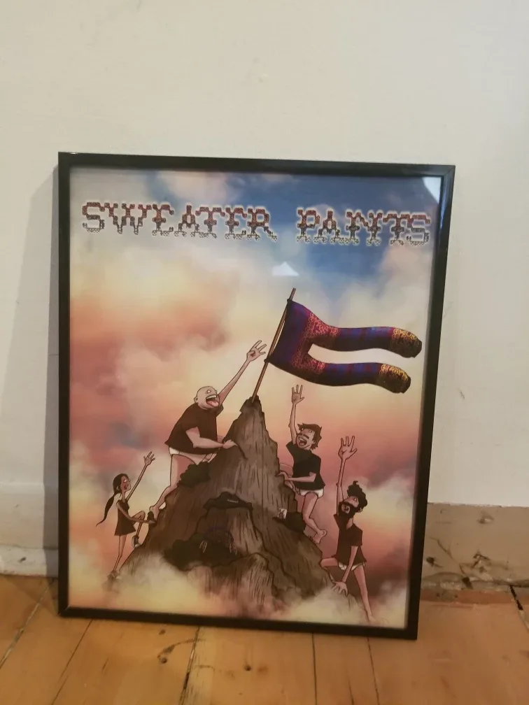 Sweater Pants Framed Art Print thumbnail