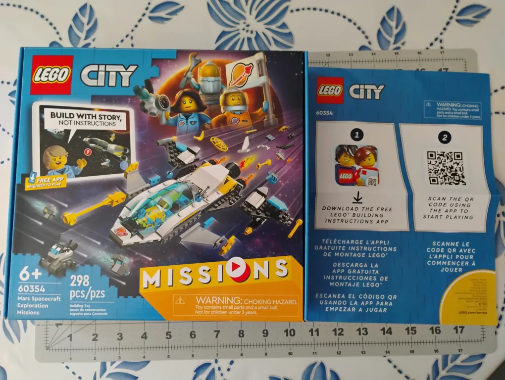 Lego City 60354 Mars Spacecraft Exploration Missions thumbnail