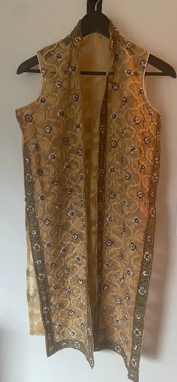 Gold Embroidered Vest thumbnail